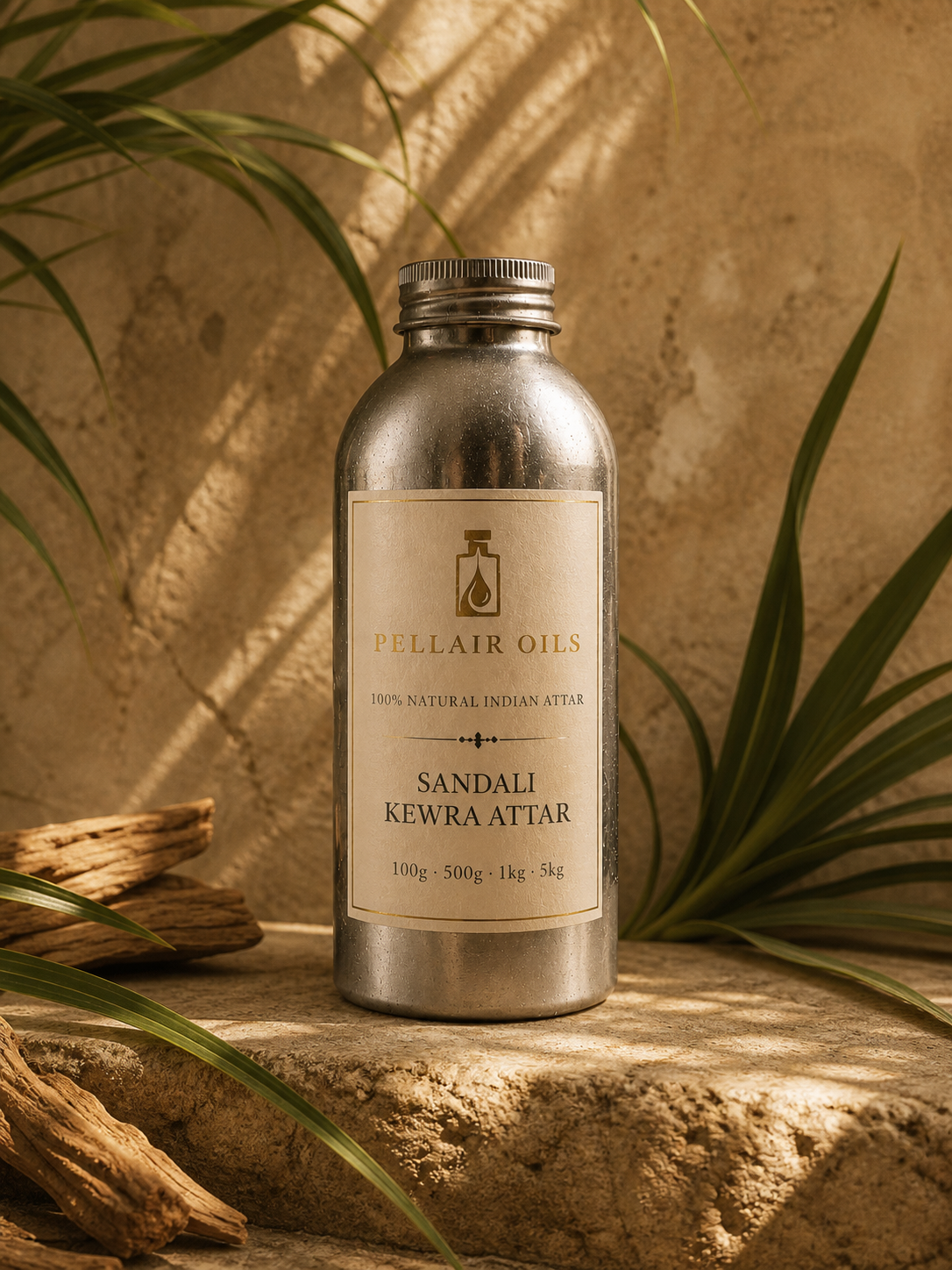 Pellair Oils Sandali Kewra Attar