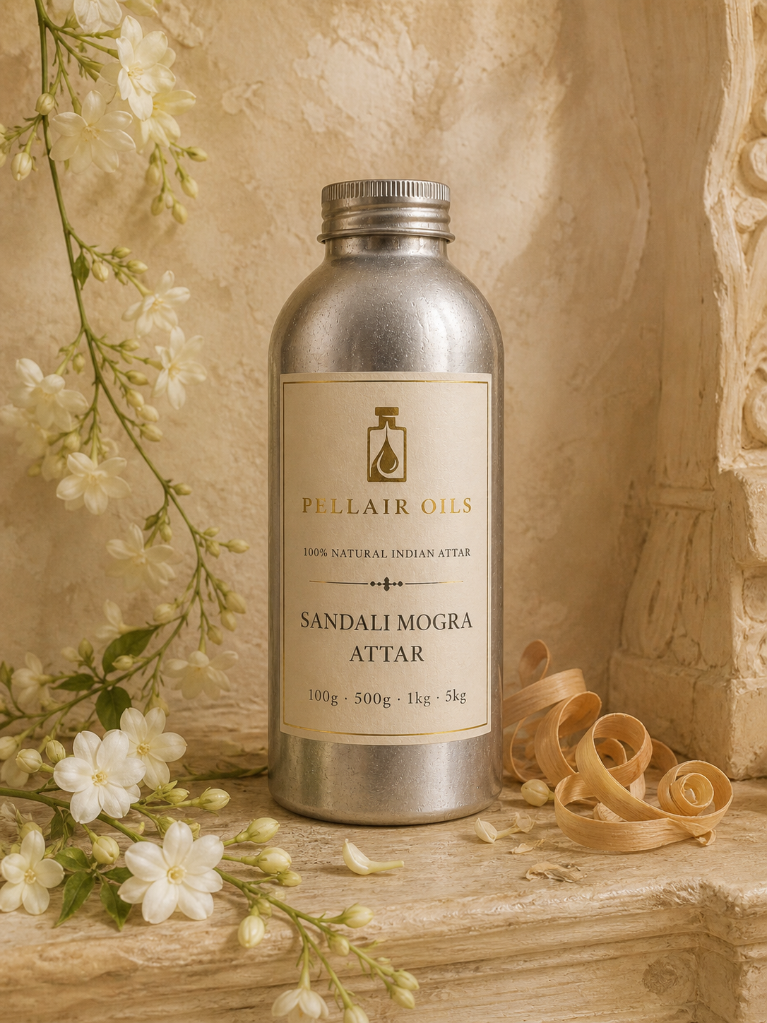 Pellair Oils Sandali Mogra Attar