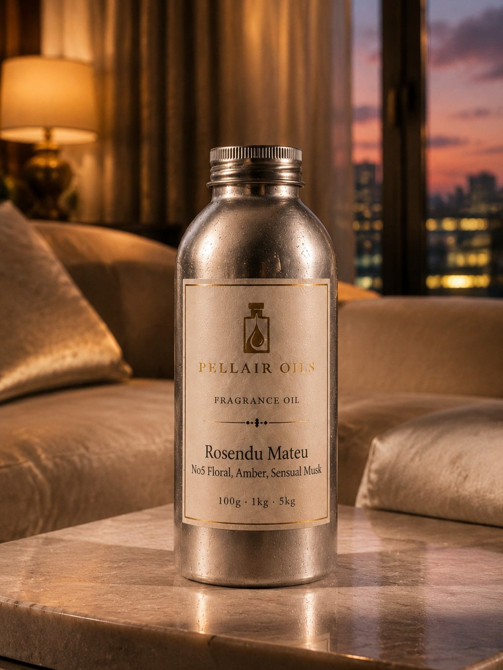 Rosendu Mateu - No5 Floral, Amber, Sensual Musk